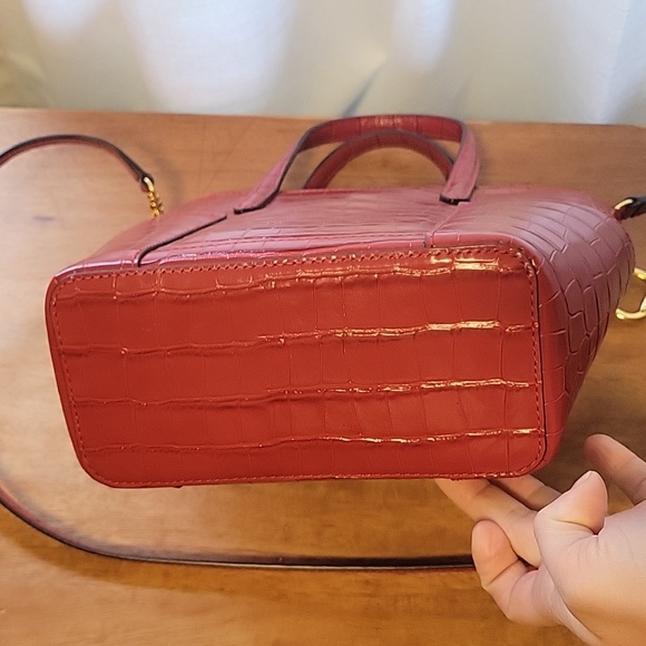 NWOT Ralph Lauren Leather Bag - Picture 4 of 9